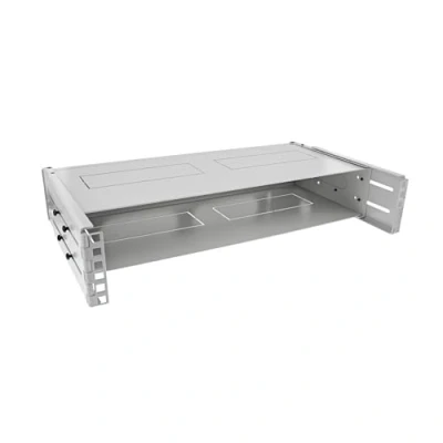Afbeelding van InLine 19&quot; rek voor wandmontage (19 inch rek), Serverkast, Grijs