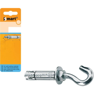Afbeelding van pgb Europe SMART Keilbouthuls + haak M8x90 Zn SM00TR001080090H