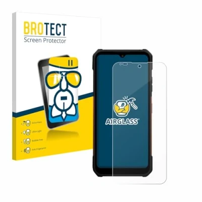 Afbeelding van BROTECT Glas Screen Protector voor myPhone Hammer Construction 2 Thermal 5G Schermbeschermer [9H Hardheid, Beschermglas Folie niet Gehard Glas]