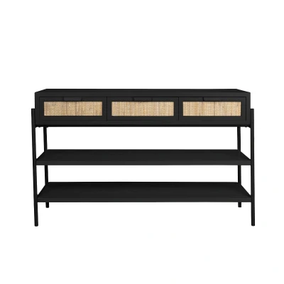 Afbeelding van Dutchbone Console Table Yasu Black
