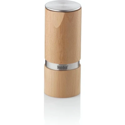 Afbeelding van Peper of Zoutmolen Kela Kauri Lichtbruin 13 cm