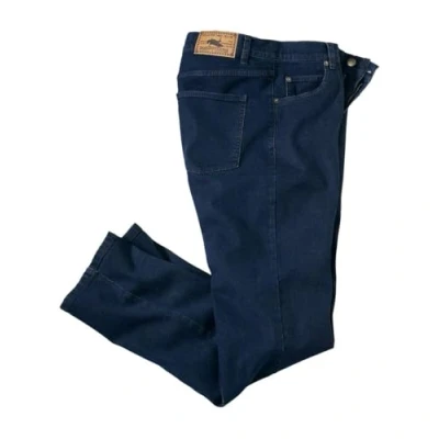 Afbeelding van Atlas for Men Donkerblauwe regular stretch jeans Heren Verkrijgbaar in grote maten 50