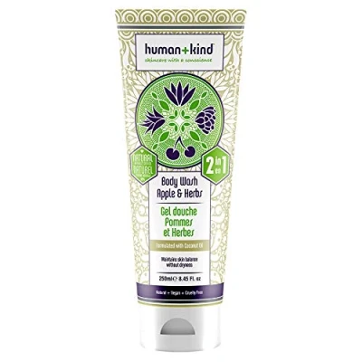 Afbeelding van Human+kind 2 in 1 Bodywash Apple Herbs Vegan 250ml