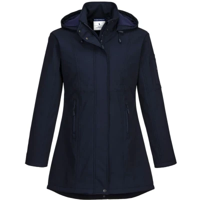 Afbeelding van Carla Softshell Jack maat Medium, Navy