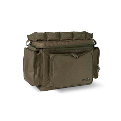Afbeelding van FOX Voyager Barrow Bag Tackle tas Groen Gegoten basis