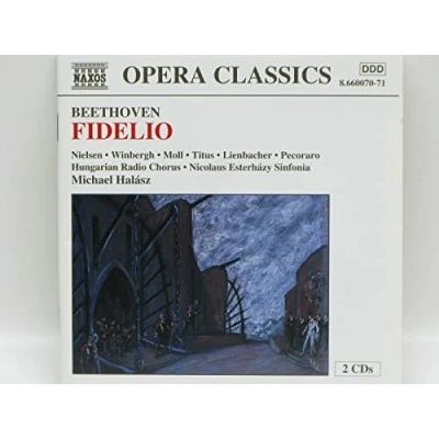 Afbeelding van Hungarian Radio Chorus, Nicolaus Esterházy Sinfonia, Michael Halász Beethoven: Fidelio (2 CD)