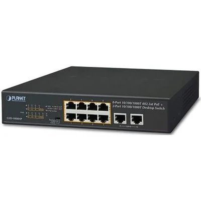 Afbeelding van Planet switch GSD 1008HP 10 10P gigabit waarvan 8 PoE+ 120W