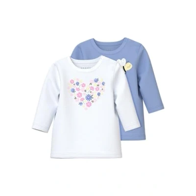 Afbeelding van Name It Shirt met lange mouwen NBFVUBIE 2P LS TOP BOX (set, 2 delig)