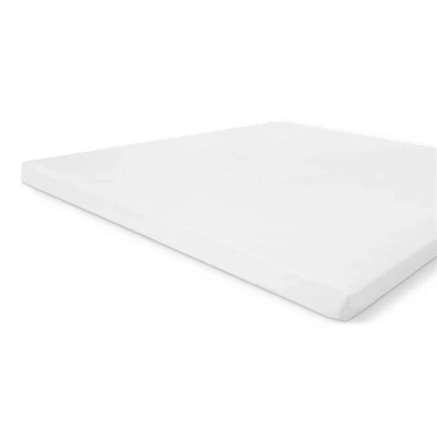 Afbeelding van Byrklund Molton Bed Basics Multifit Topper 90x200 cm Wit