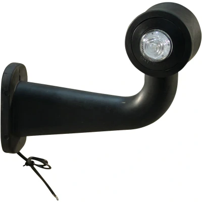 Afbeelding van Contourlamp WAS 138P / W21.5 Rood wit, rechts, 180mm, 2x075mm2 Contourverlichting (Oranje,Wit) BouwmanAanhangwagens.nl