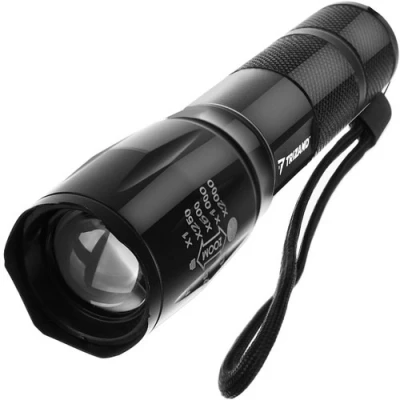 Afbeelding van UV LED zaklamp Zoomfunctie Met oplader