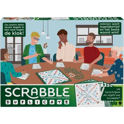 Afbeelding van Mattel Games Scrabble Duplicate NL