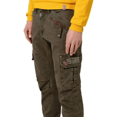 Afbeelding van Timezone Regular Rogertz vrijetijdsbroek voor heren, Army Olive, 38W x 32L