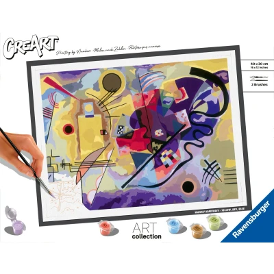 Afbeelding van Ravensburger CreArt Schilderen op Nummer Kandinsky