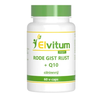 Afbeelding van Elvitum Rode Gist Q10 Vegicaps