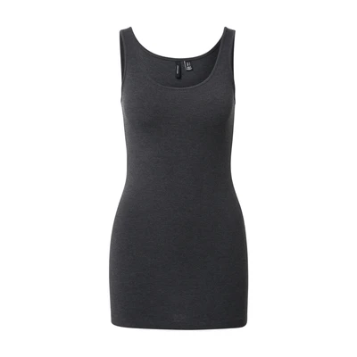 Afbeelding van VERO MODA Vmmaxi My Soft Long Tanktop voor dames, dark grey melange, S