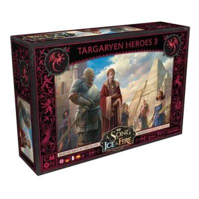 Afbeelding van CMON A Song of Ice &amp; Fire Helden van Haus Targaryen III Uitbreiding Tabletop 2 spelers Vanaf 14+ jaar 45 60 minuten Duits meertalig