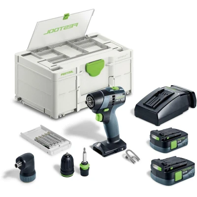 Afbeelding van Festool TXS 12 2,5 Set 12V Boormachine (2x2,5 Ah in Systainer)