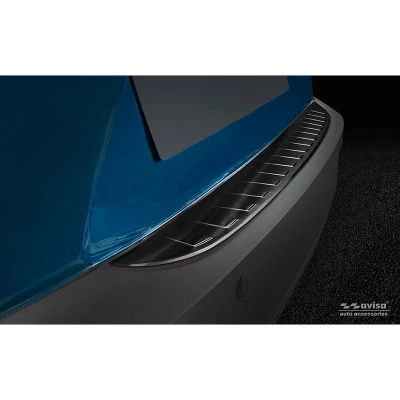 Afbeelding van Avisa Zwart RVS Achterbumperprotector passend voor Mazda CX 3 2015 &#039;Ribs&#039;