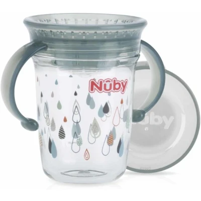 Afbeelding van Nuby Wonder cup 240 ml grijs 6 maanden+ 1 stuks