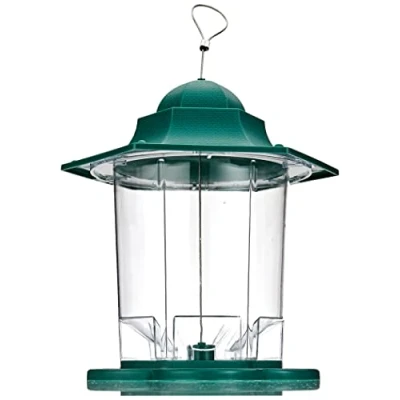 Afbeelding van Trixie voedersilo kunststof groen 22 cm 1,4 ltr