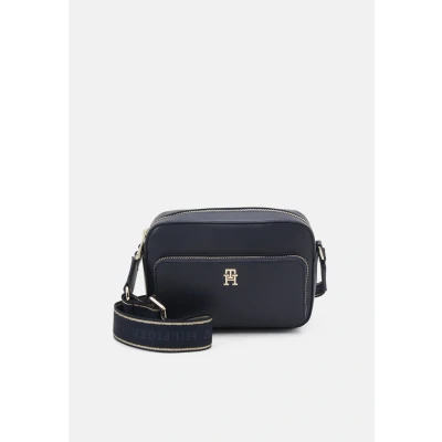 Afbeelding van Tommy Hilfiger Camera BAG Schoudertas, Dames, Maat: One Size, Space blue