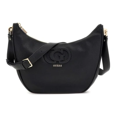 Afbeelding van GUESS Schoudertas Calebra Hobo Shoulder Bag Black Zwart