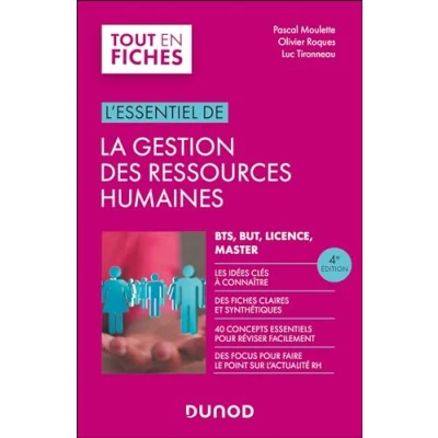 Afbeelding van L&#039;essentiel de la Gestion des ressources humaines 4e éd.
