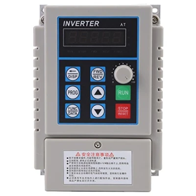 Afbeelding van Frequentievariator VFD AC 220V 0,75KW Snelheidsregelaar Single Phrase Inverter