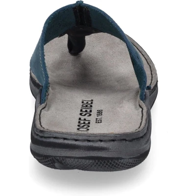 Afbeelding van Josef Seibel Zehentrenner Maverick Teensandalen, Heren, Maat: 40, Azur Leer