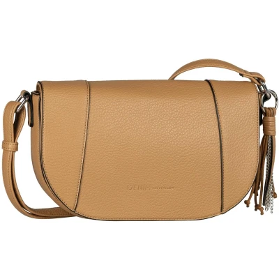 Afbeelding van TOM TAILOR schoudertas Priya Flap Bag No Zip Camel Lichtbruin