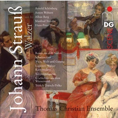 Afbeelding van Thomas Christian Ensemble Waltzes (Arr. Sch&quot;Nberg, Webern, Be (CD)
