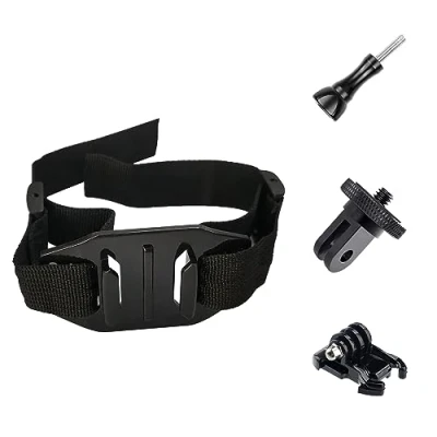 Afbeelding van Higatful Geventileerde helmbandhouder voor Insta360 One X2 X R, Gopro Hero Series en DJI OSMO Action 2 Camera