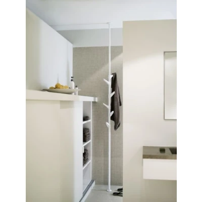 Afbeelding van Van Esch Slide vloer plafond garderobe wit