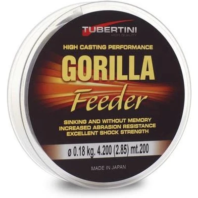 Afbeelding van Tubertini Gorilla Feeder Sinking Line (200m) Maat : 0.25mm 7.800 kilo
