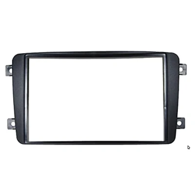 Afbeelding van Audioproject A231 Mercedes autoradio radioframe dubbel DIN C Klasse W203 CLK W209 Viano Vito inbouwframe 2 audio auto radio zwart