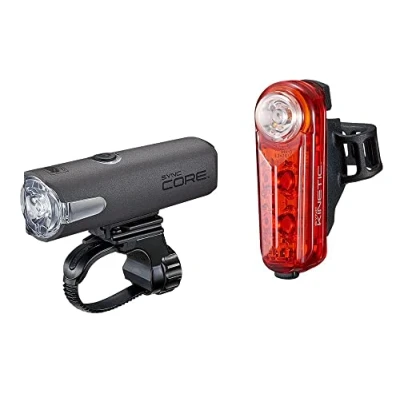 Afbeelding van CatEye SyncCore + SyncKinetic Fietsverlichting Set Bluetooth LED