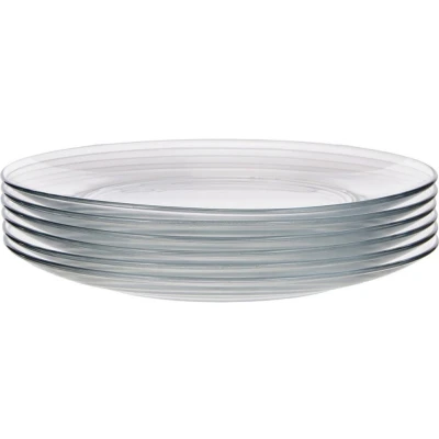 Afbeelding van Eetbord Duralex Lys Kristal Transparant Ø 23,5 x 2,2 cm