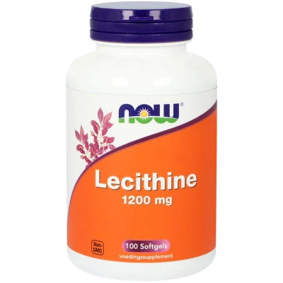Afbeelding van Now Lecithine 1200mg, 100 Soft tabs