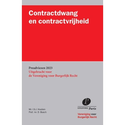 Afbeelding van Contractdwang en contractvrijheid (Paperback)