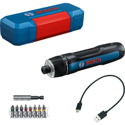 Afbeelding van Bosch Professional accuschroevendraaier GO 3 (incl. 8 delige bitset, bithouder, USB C kabel, minikoffer)