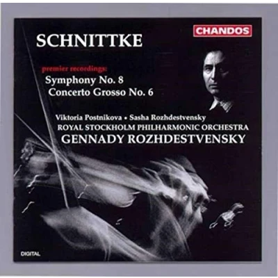 Afbeelding van Schnittke: Symphony no 8, etc / Rozhdestvensky, Stockholm PO