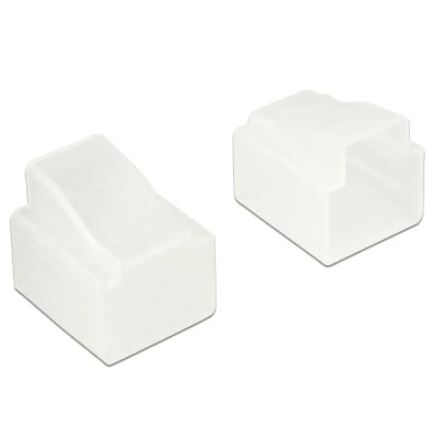 Afbeelding van Delock stofbescherming voor RJ11 stekker 10 stuks transparant