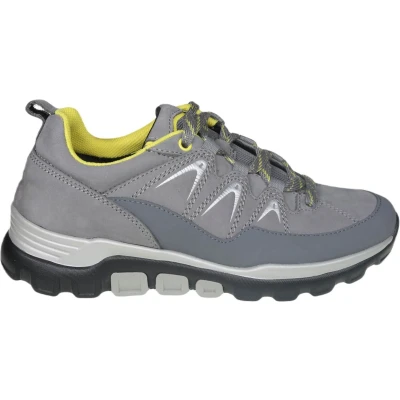 Afbeelding van Gabor rollingsoft sensitive 96.925.49 dames rollende wandelsneaker grijs maat 37 (EU) 4 (UK)