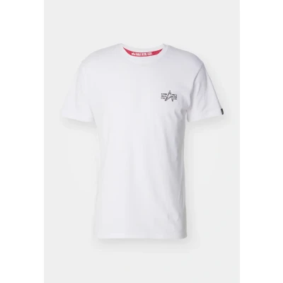 Afbeelding van Alpha Industries Signature Tshirt print, Heren, Maat: XXL, White