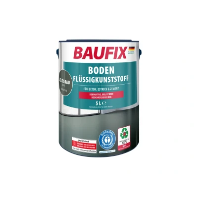 Afbeelding van BAUFIX Vloeibare vloerverf 5 liter (Grijs)