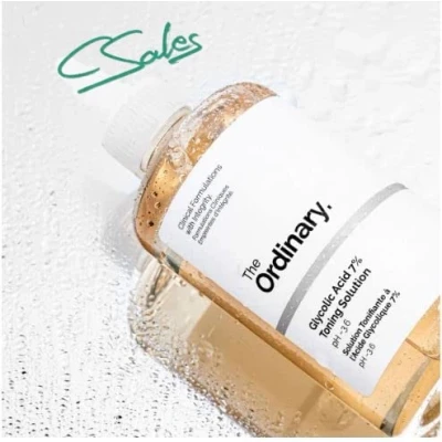 Afbeelding van The Ordinary Glycolic ACID 7% Exfoliating Toner Gezichtsscrub &amp; peeling, Maat: 240 ml,