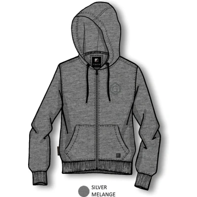 Afbeelding van Gibson heren hoody grijs maat S