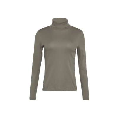 Afbeelding van s.Oliver Longsleeve, Dames, Maat: 46, Karamell
