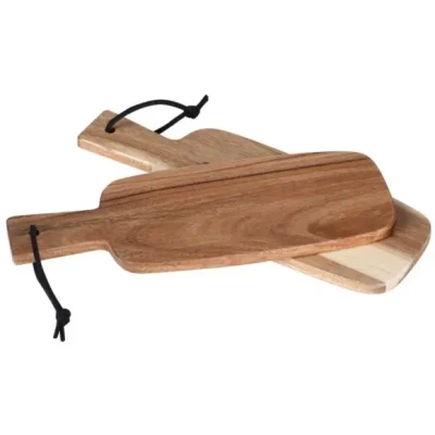 Afbeelding van Cosy &amp; Trendy Mini Serveerplank Bamboe 21 x 7.5 cm 2 stuks